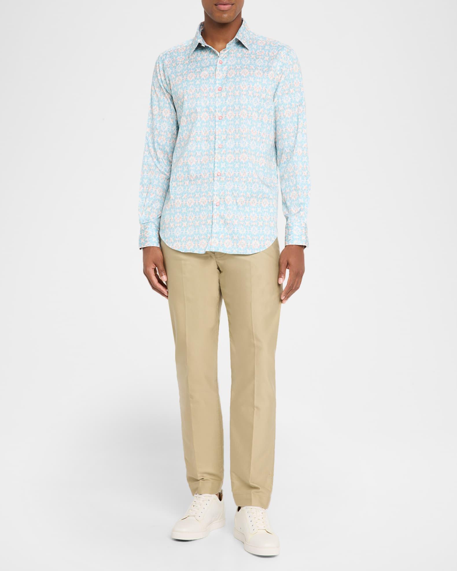 Men's Mariage Cotton-Stretch Sport Shirt Product Image