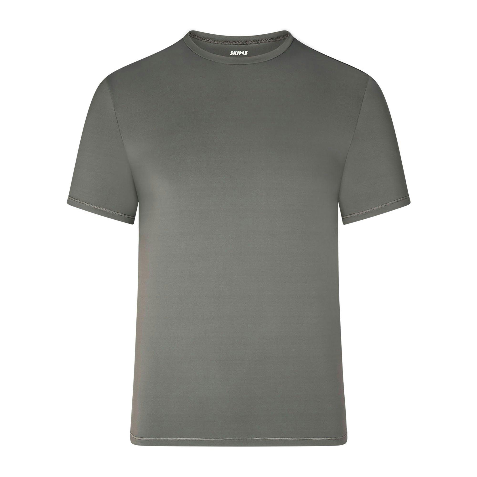 SKIMS FLEX MENS T-SHIRT | GUNMETAL Product Image
