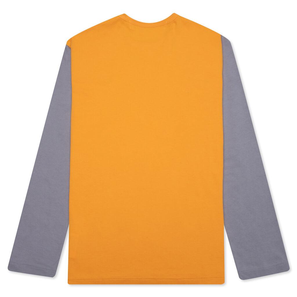 Bi-Color T-Shirt - Yellow/Grey Male Product Image