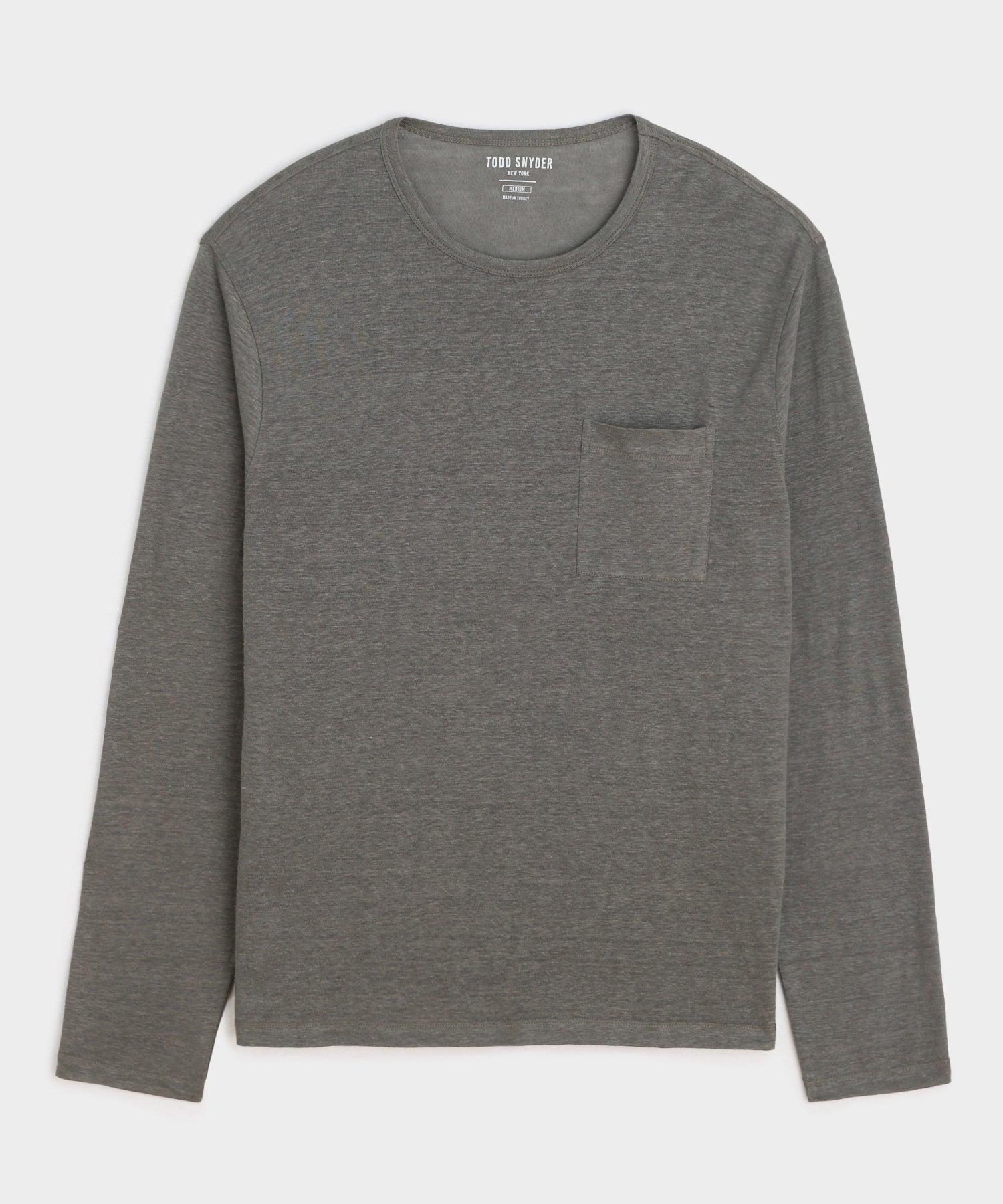 Linen Jersey Pocket Tee Product Image