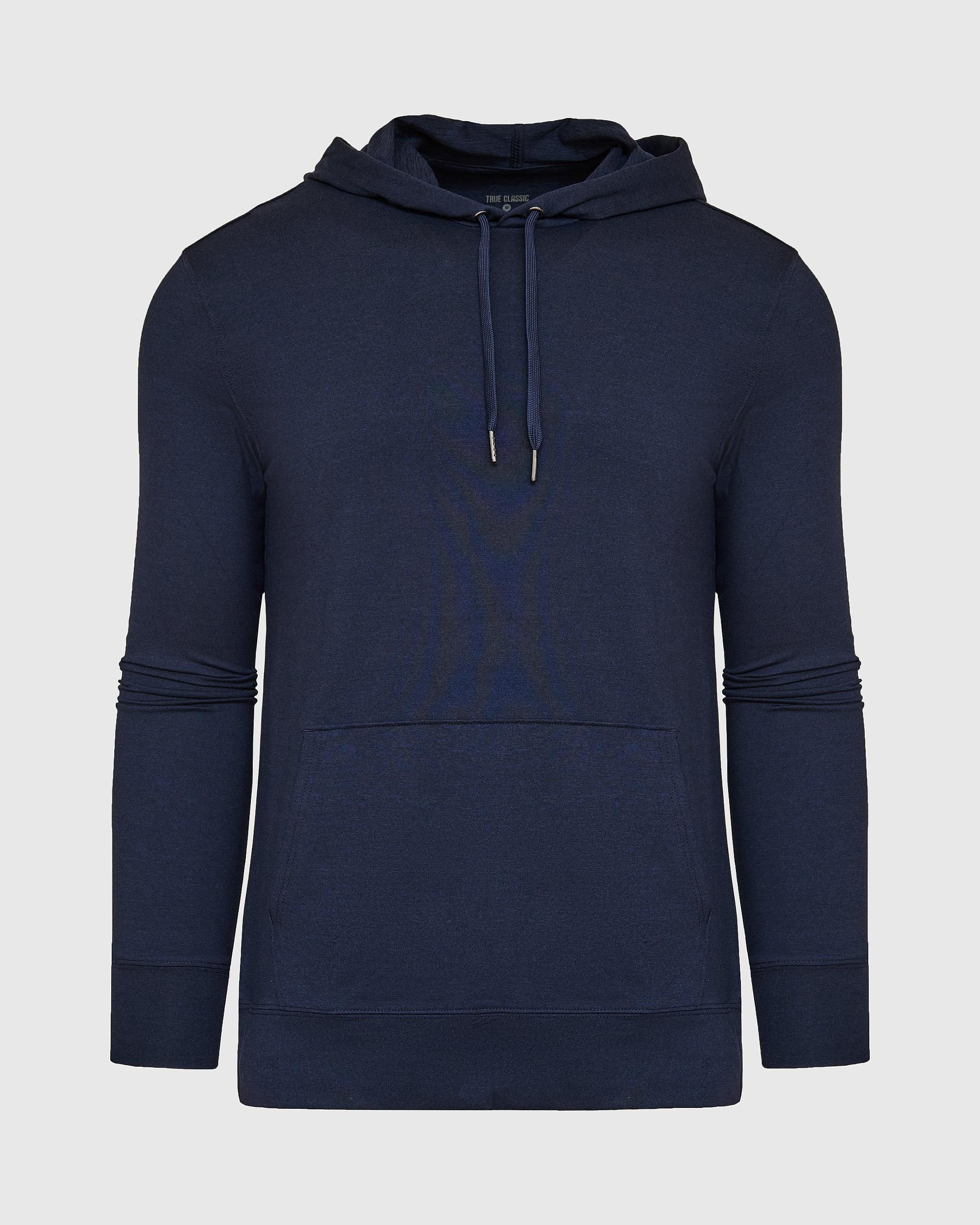 Heather Navy Active Comfort Pullover Hoodie Product Image