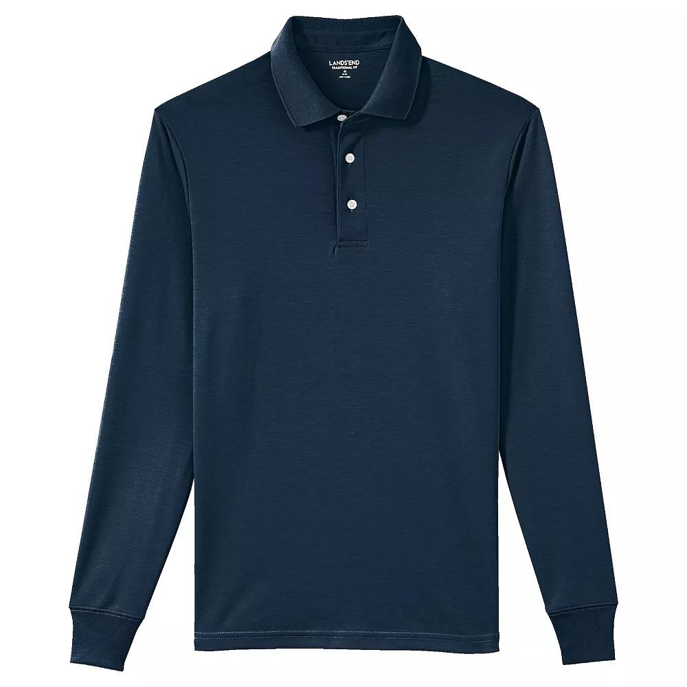 Big & Tall Lands' End Classic-Fit Supima Interlock Polo, Men's,  Product Image