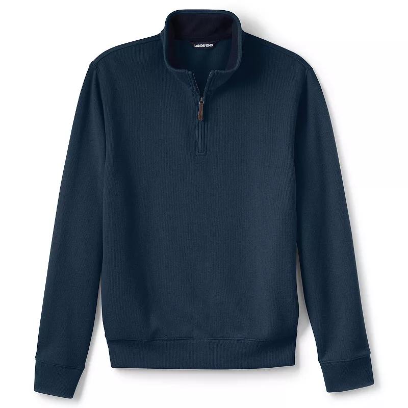 Big & Tall Lands' End Bedford Quarter-Zip Sweater, Men's,  Product Image
