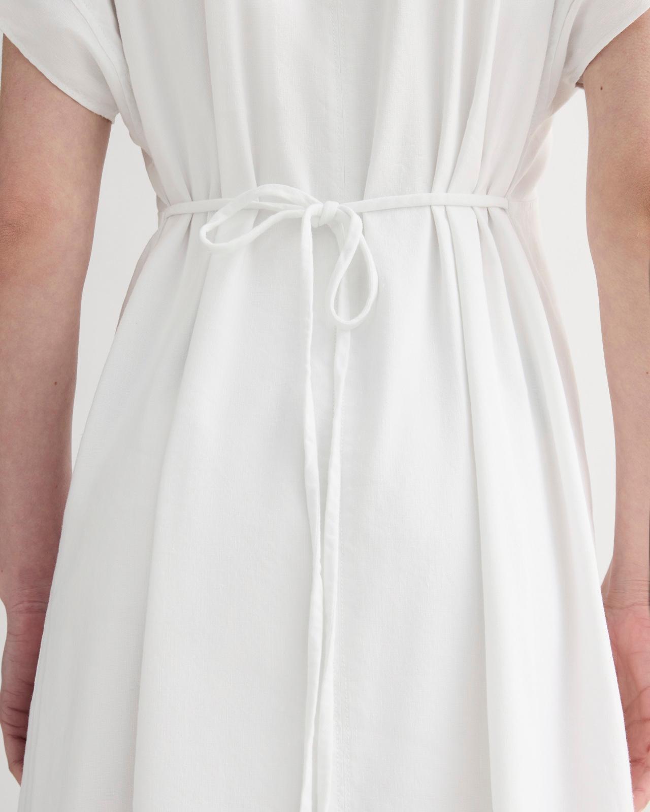 Womens Tie-Back Dress in Stretch Linen by Everlane Size 0 Product Image