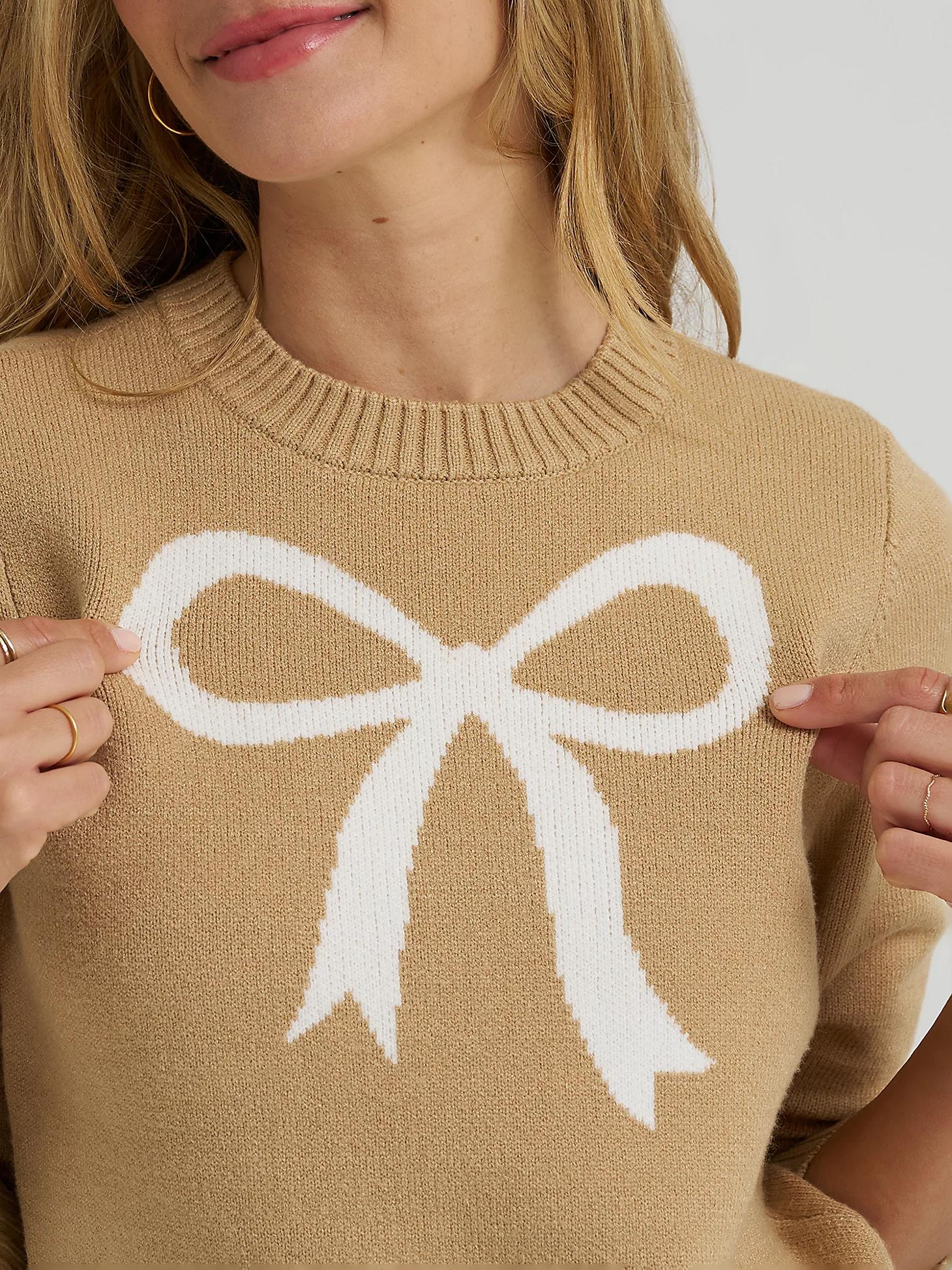 Women's Bow Print Sweater | Women's Tops & Tees | Lee® Product Image