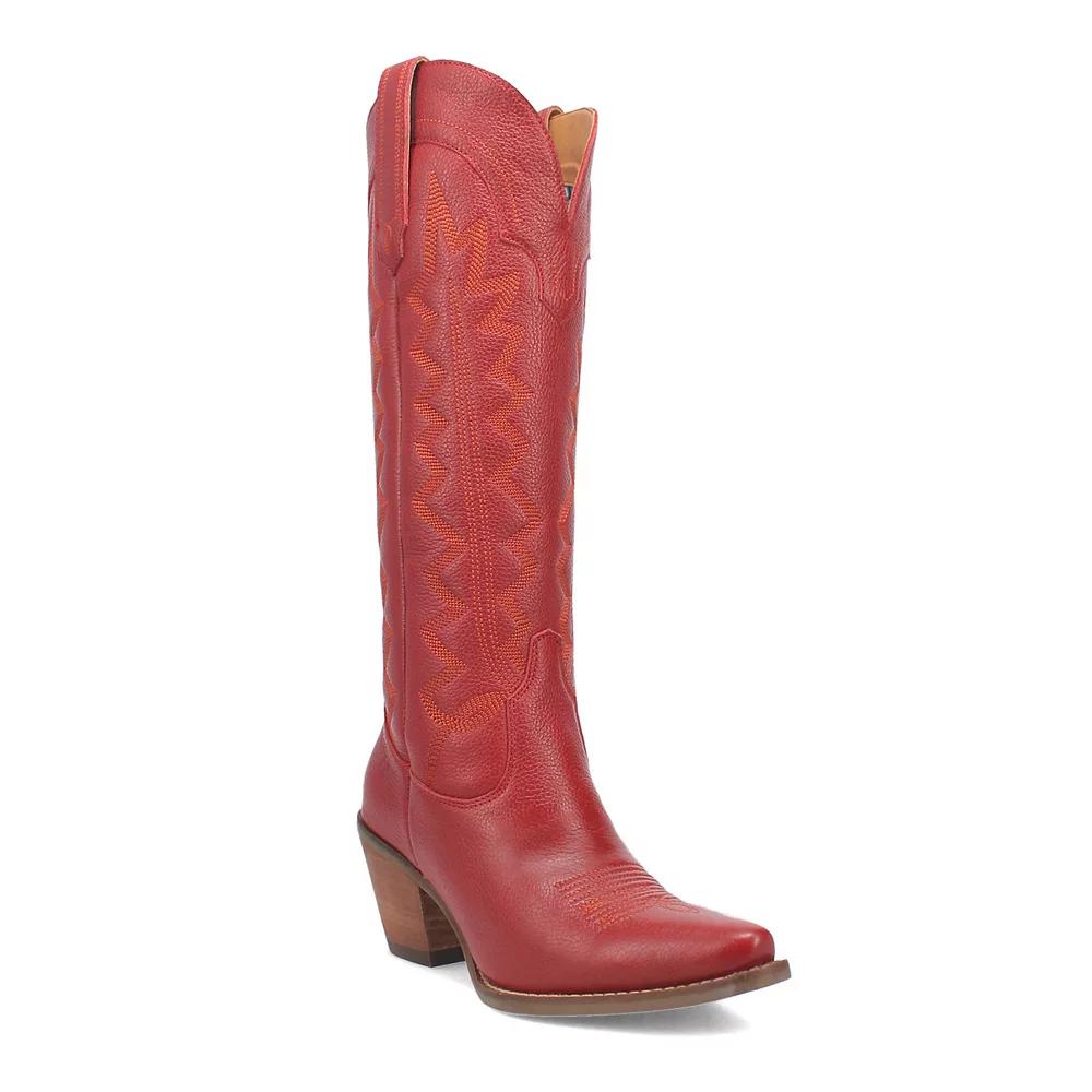 Dingo High Cotton Women's Leather Western Boots,  Product Image
