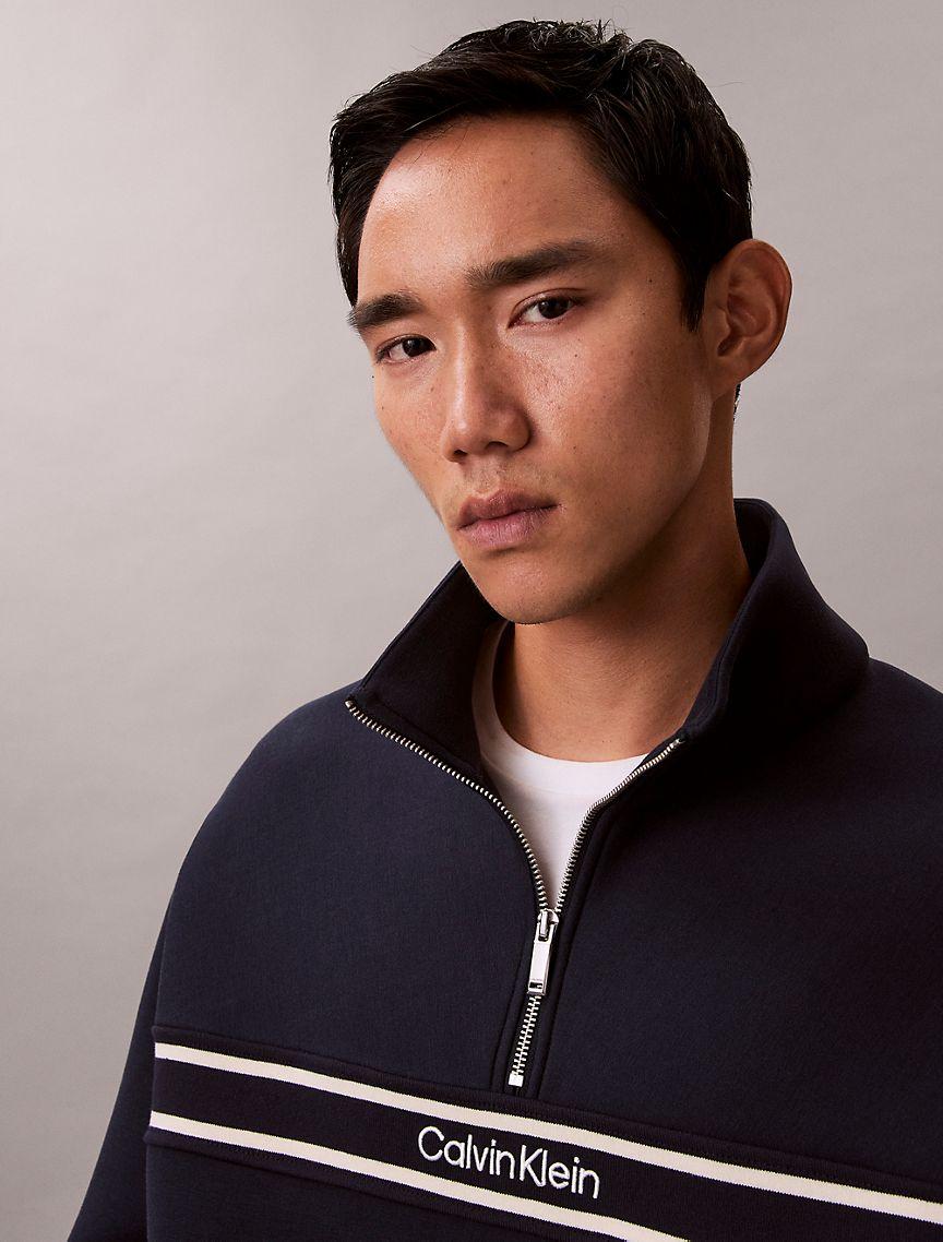 Spacer Relaxed Quarter Zip Sweatshirt Product Image