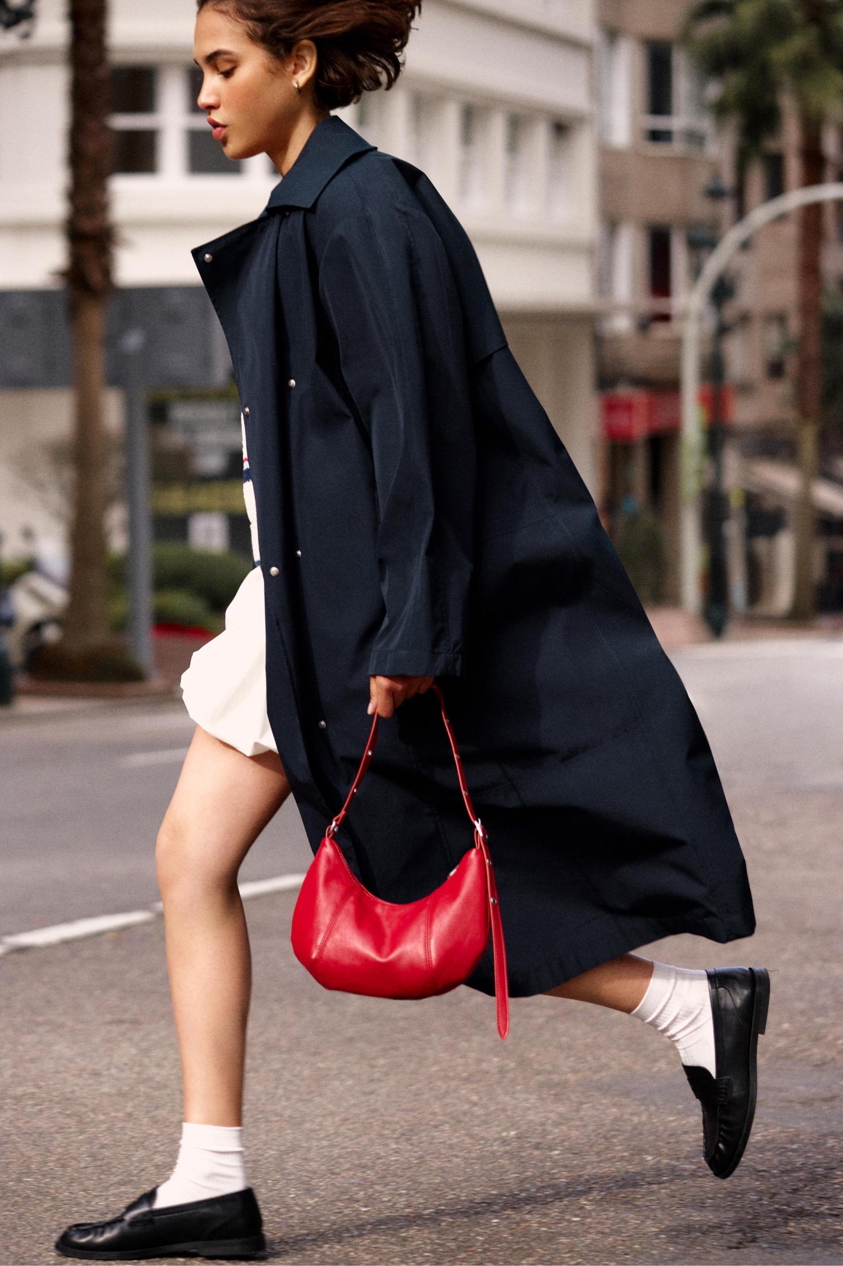 Long oversize trench coat Product Image