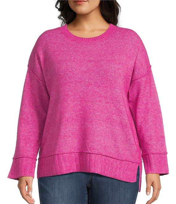 Westbound Plus Wool Blend Long Sleeve Crew Neck Sweater Product Image