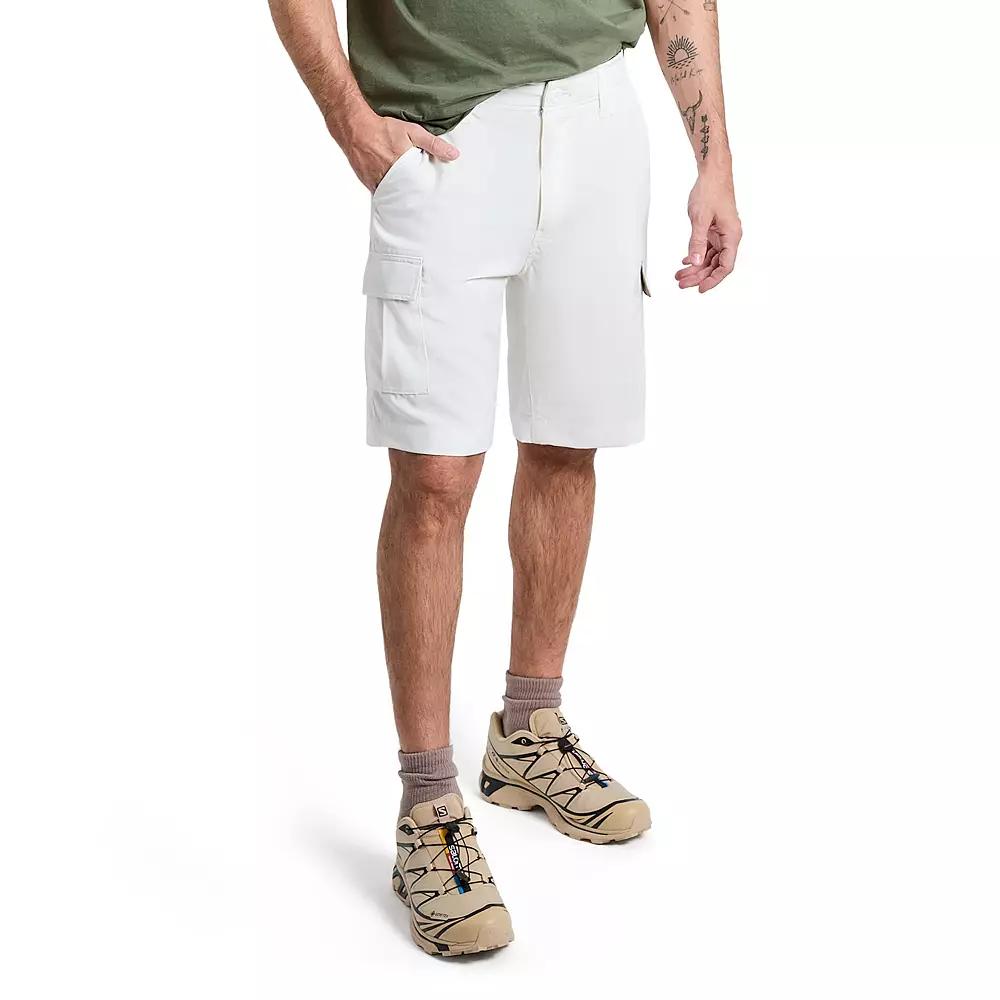 Men's WEARFIRST 10" Cargo Shorts, Size: 30, Tidal White Product Image