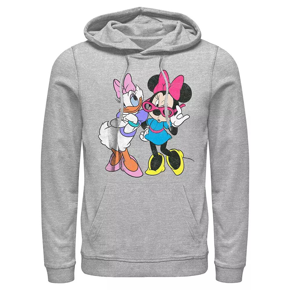 Men's Mickey Mouse Minnie And Daisy Graphic Hoodie,  Product Image