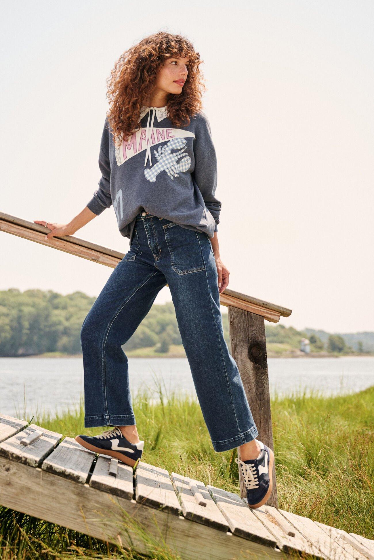 Layla Straight Leg Jean Product Image