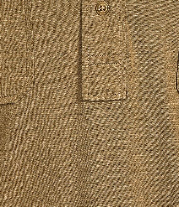 Cremieux Blue Label Cape Town Collection Solid Short Sleeve Polo Shirt Product Image