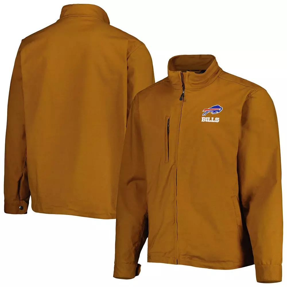 Mens Dunbrooke Tan Buffalo Bills Journey Workwear Tri-Blend Full-Zip Jacket Product Image