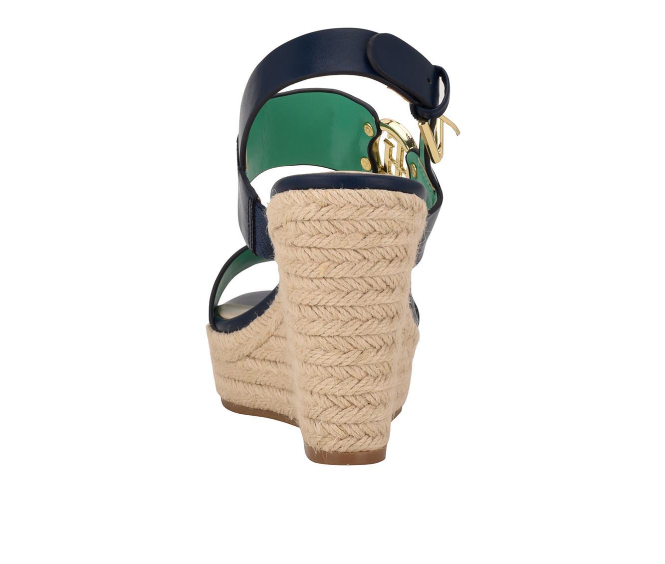 Women's Tommy Hilfiger Kahdy Espadrille Wedge Sandals Product Image