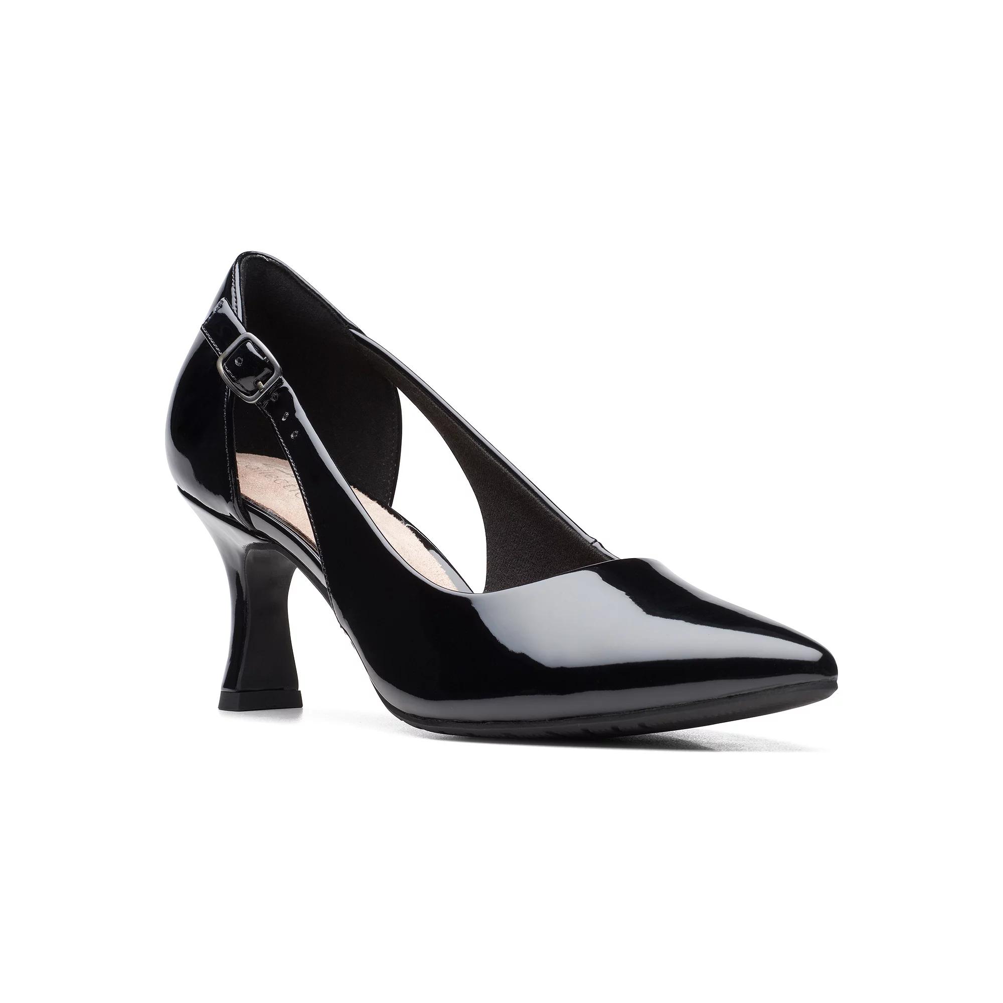 Clarks® Kataleyna Rae Women's Dress Heels, Size: 8.5, Black Patent Product Image