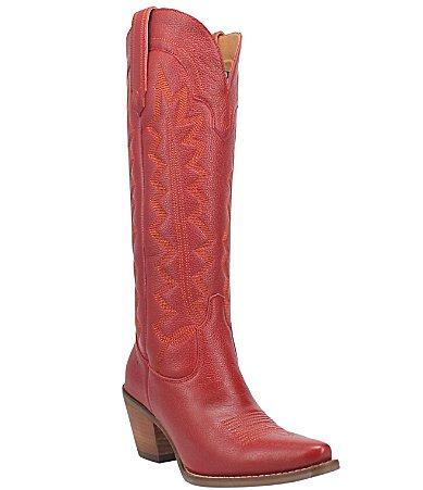Dingo High Cotton Women's Leather Western Boots,  Product Image