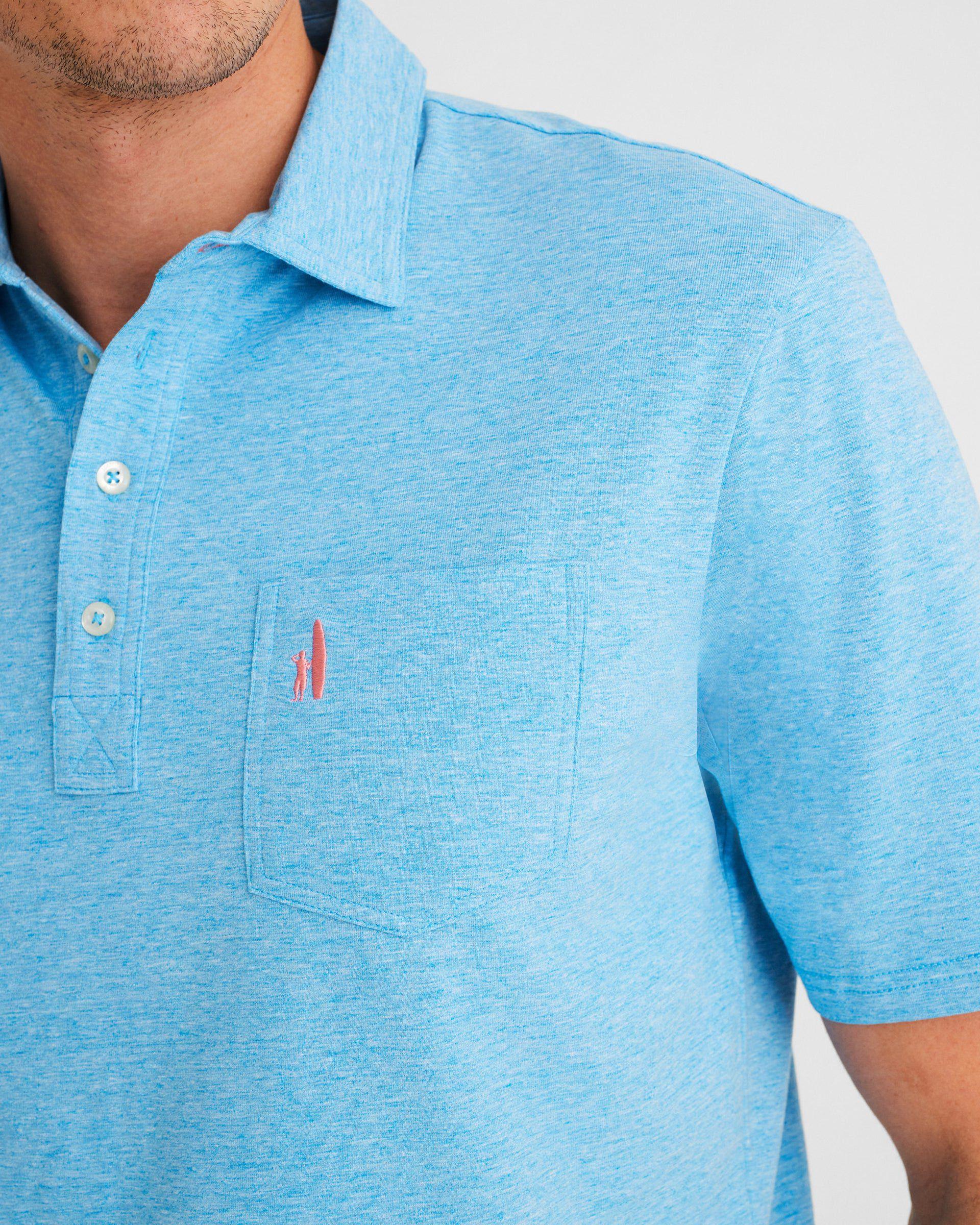GS- TEST -  Heathered Original Polo Product Image
