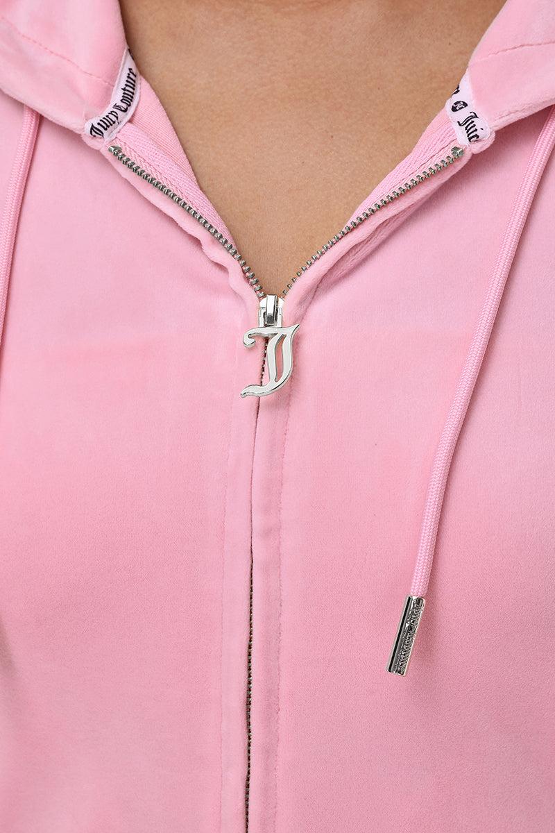OG Big Bling Velour Hoodie Product Image
