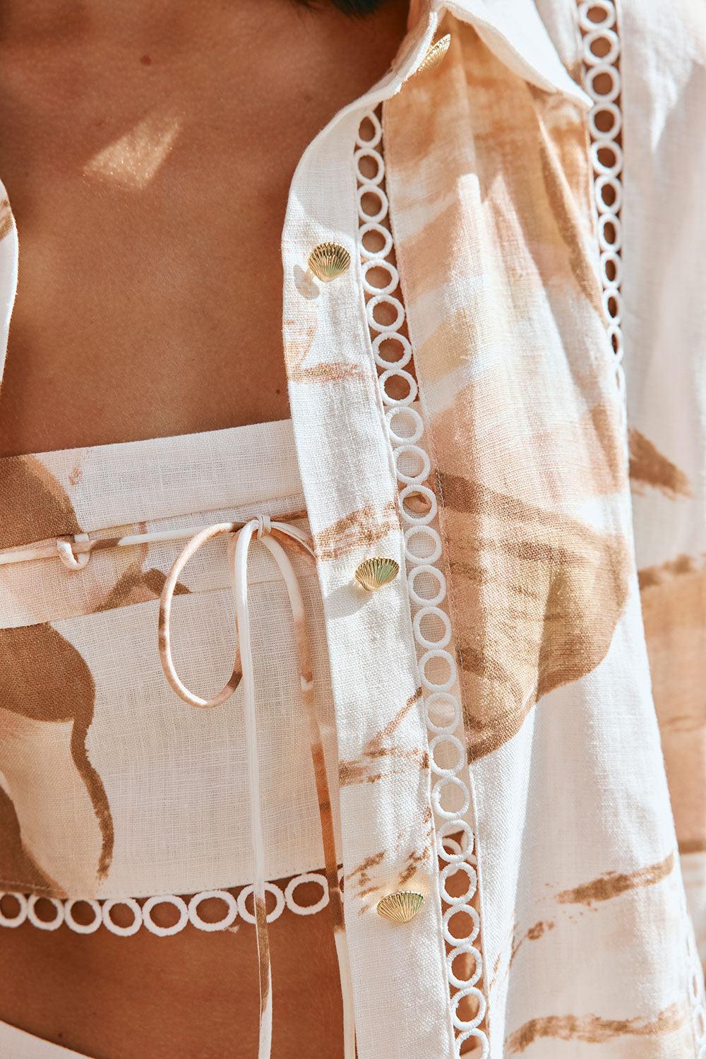 SAMPLE-Verity Shirt - La Spiaggia Product Image