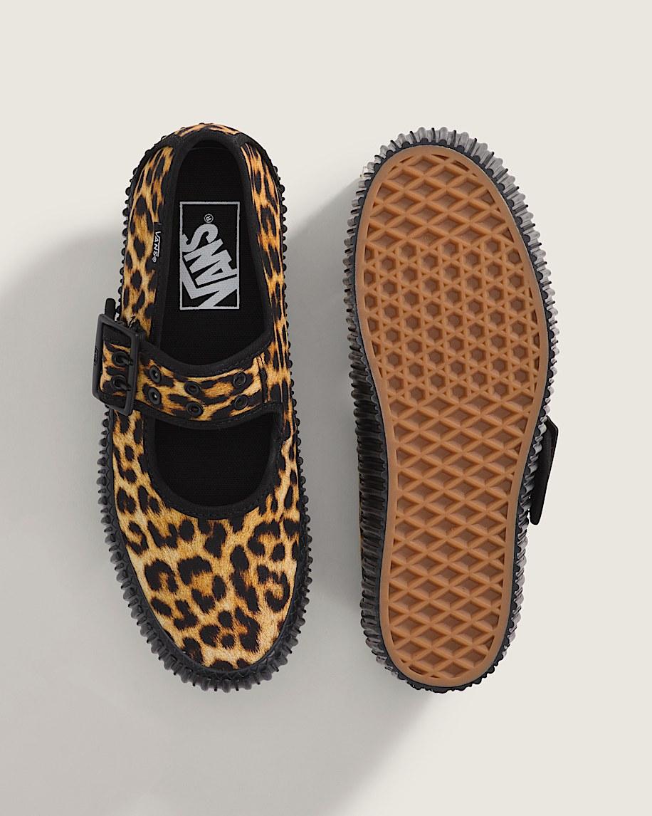 Mary Jane Creeper Shoe in Leopard / Black| Vans US Product Image