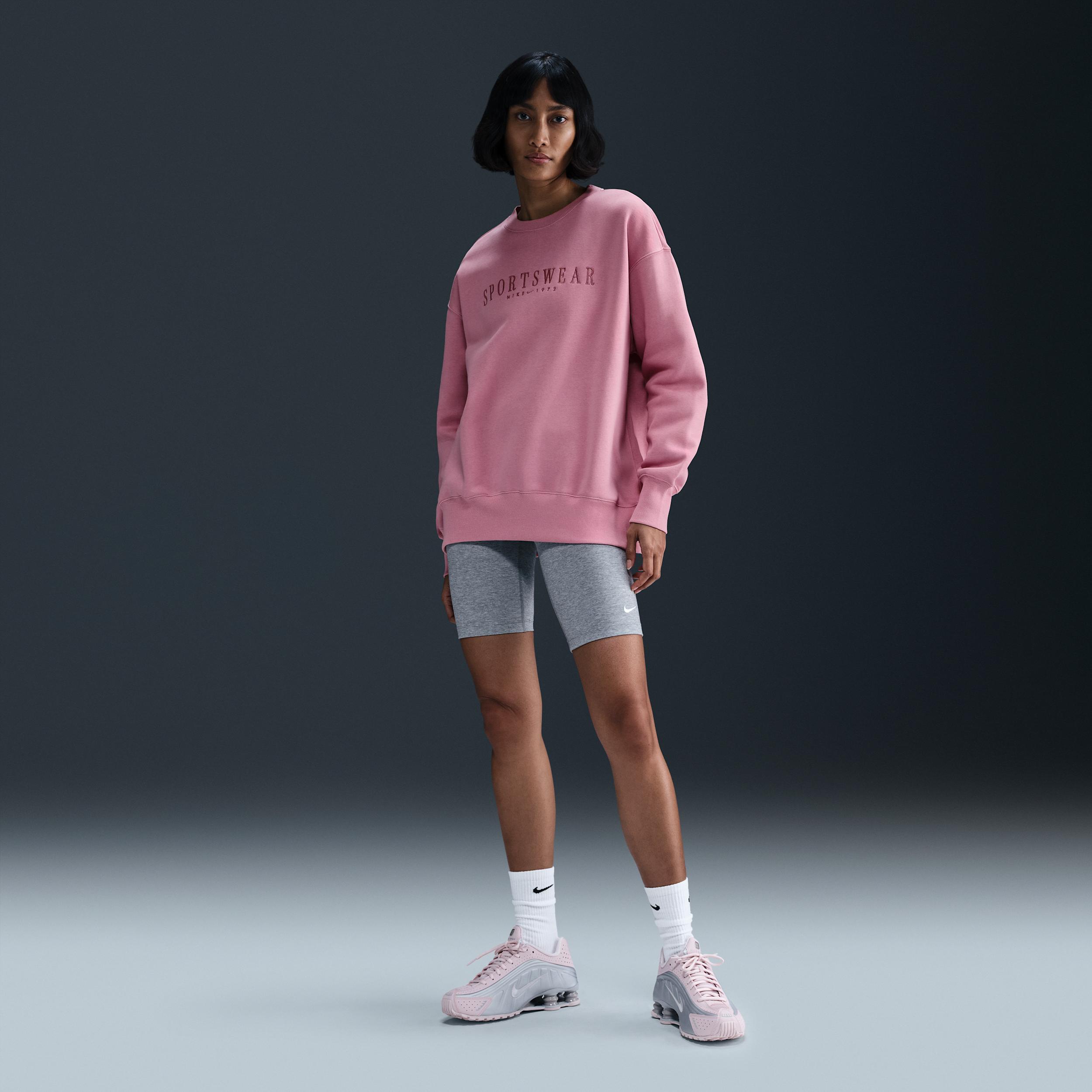 Women's Nike Sportswear Phoenix Fleece Oversized Crew-Neck Sweatshirt Product Image