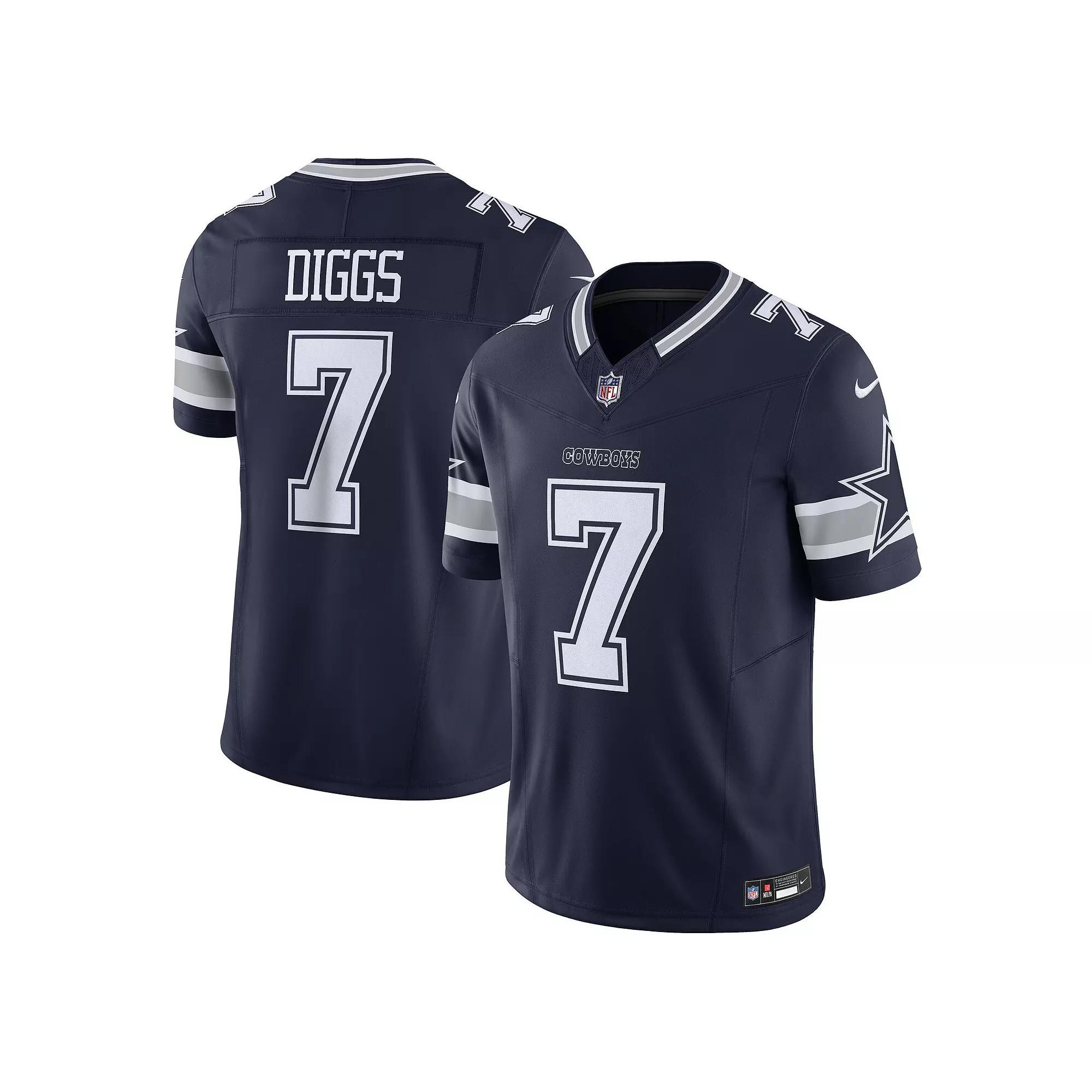 Men's Nike Trevon Diggs Navy Dallas Cowboys Vapor F.U.S.E. Limited Jersey,  Product Image