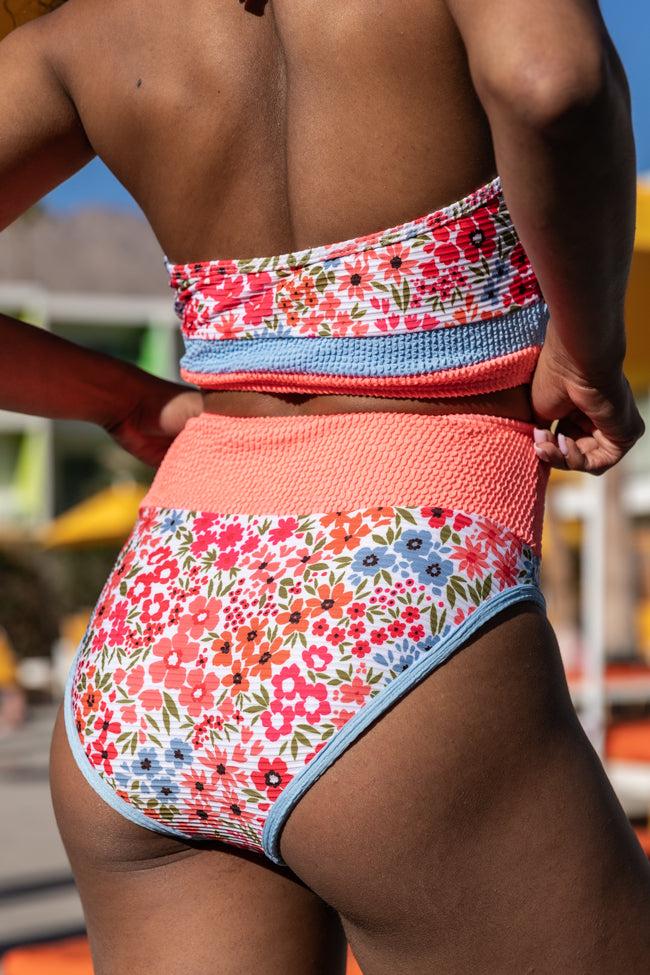 Do Not Disturb Floral Bikini Bottoms FINAL SALE Product Image