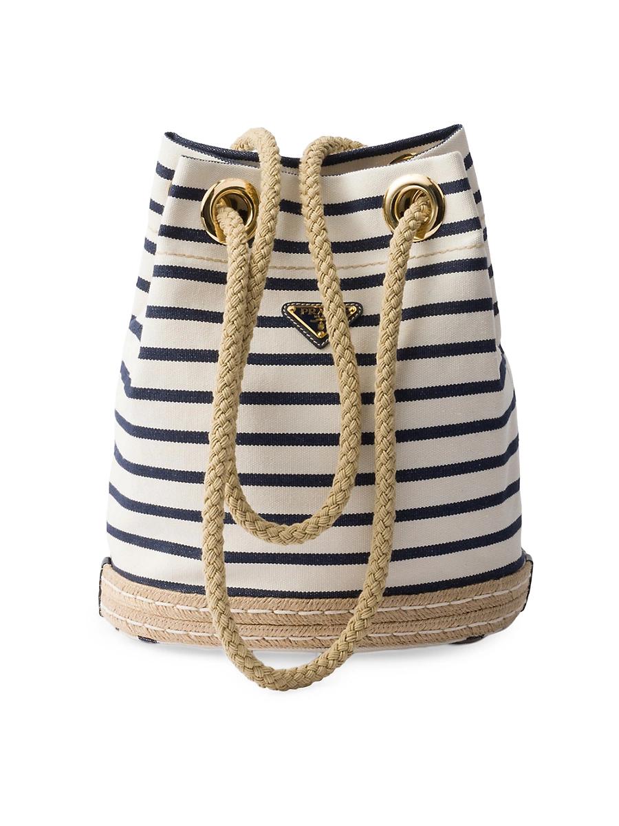 Womens Small Fabric Bucket Bag Product Image
