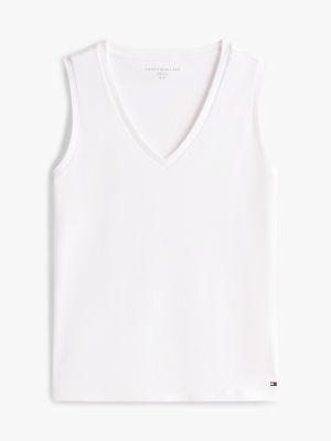 Drapey V-Neck Tank Top Product Image