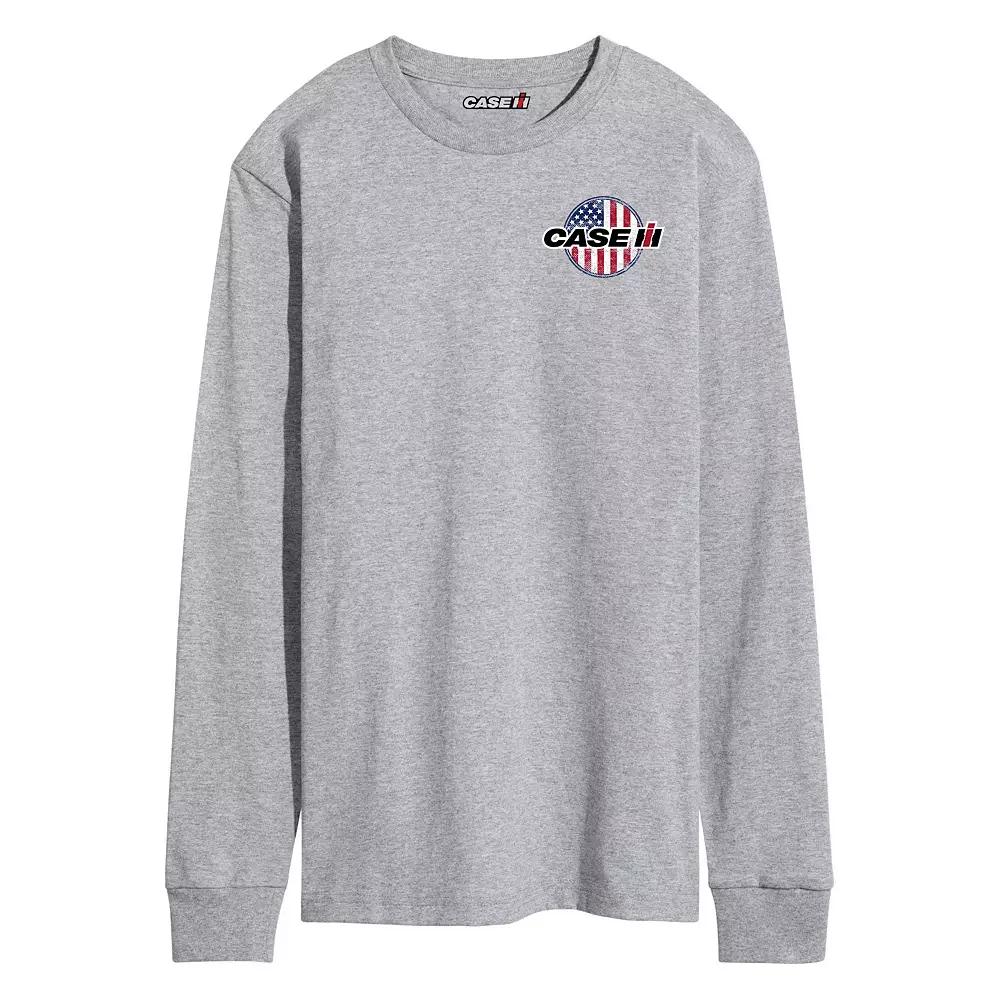 Men's Case IH Magnum With Flag Long Sleeve Tee,  Product Image