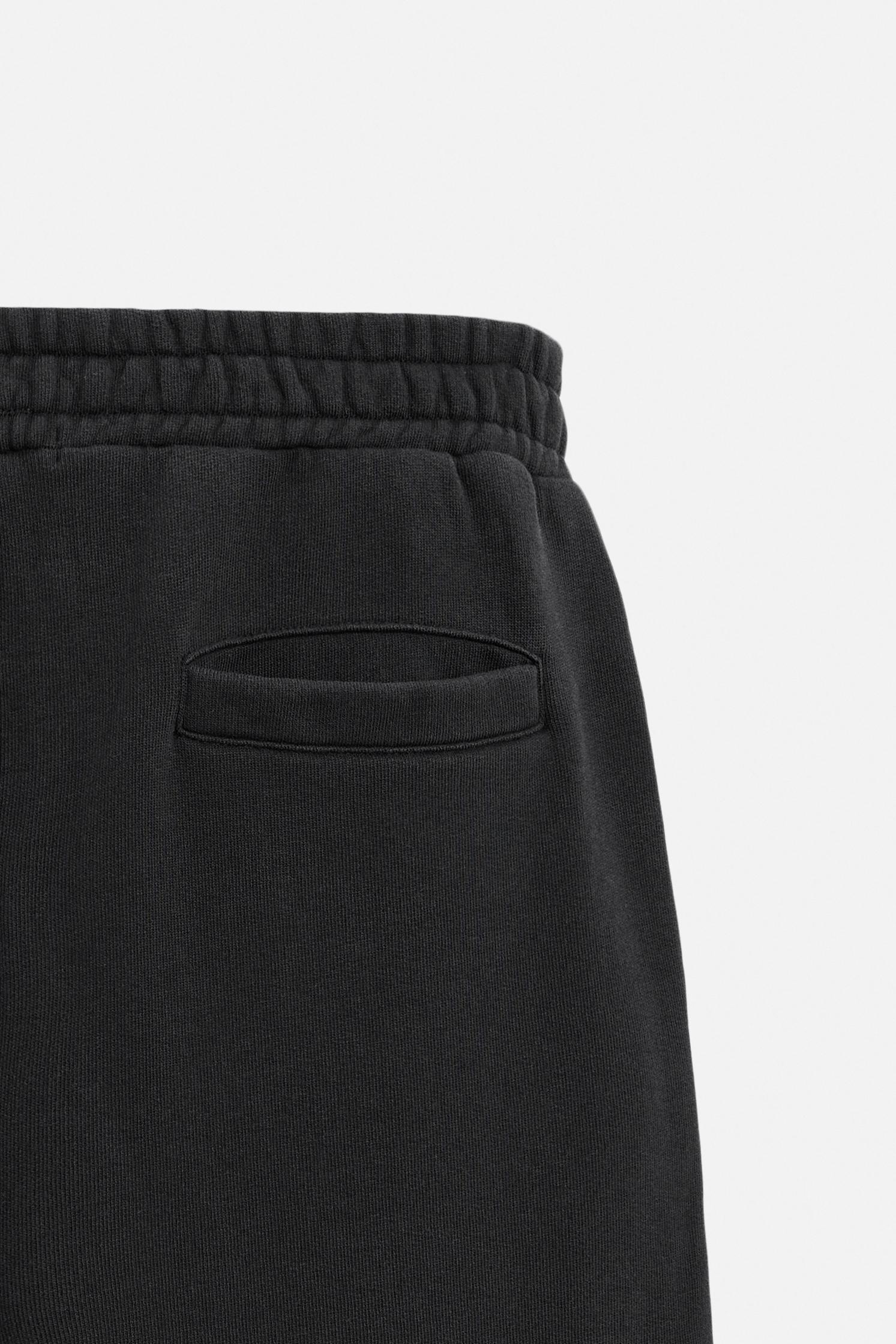 WASHED PLEATED JOGGER PANTS Product Image