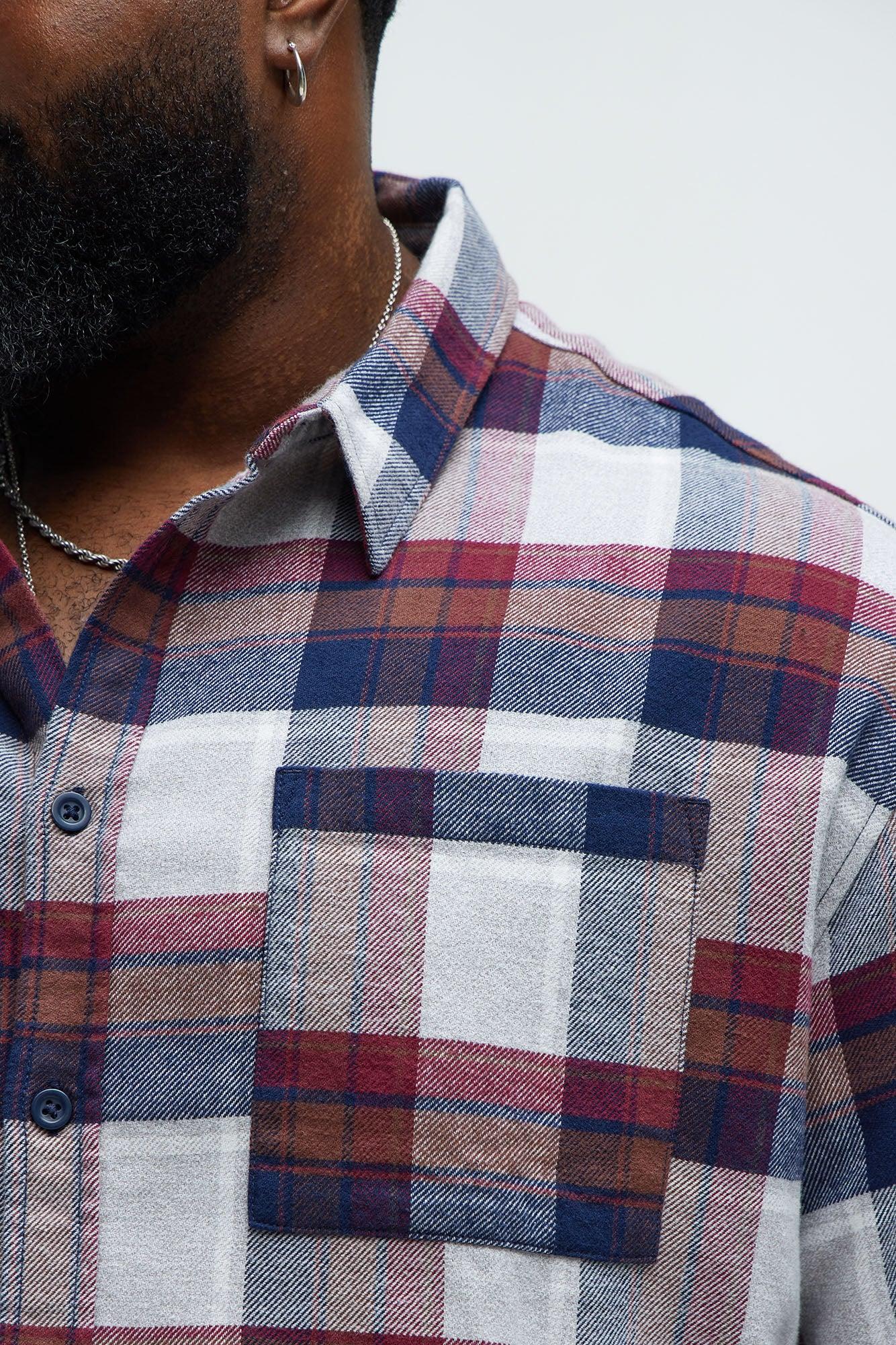 Utica Plaid Flannel Shirt - Multi Color Product Image