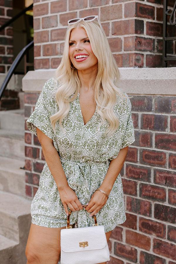 Mykonos Muse Linen-Blend Floral Top Curves Product Image