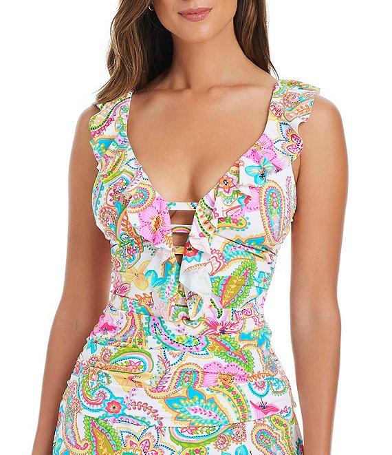 Bleu Rod Beattie All Set For Summer High Waist Skirted Swim Bottom Product Image