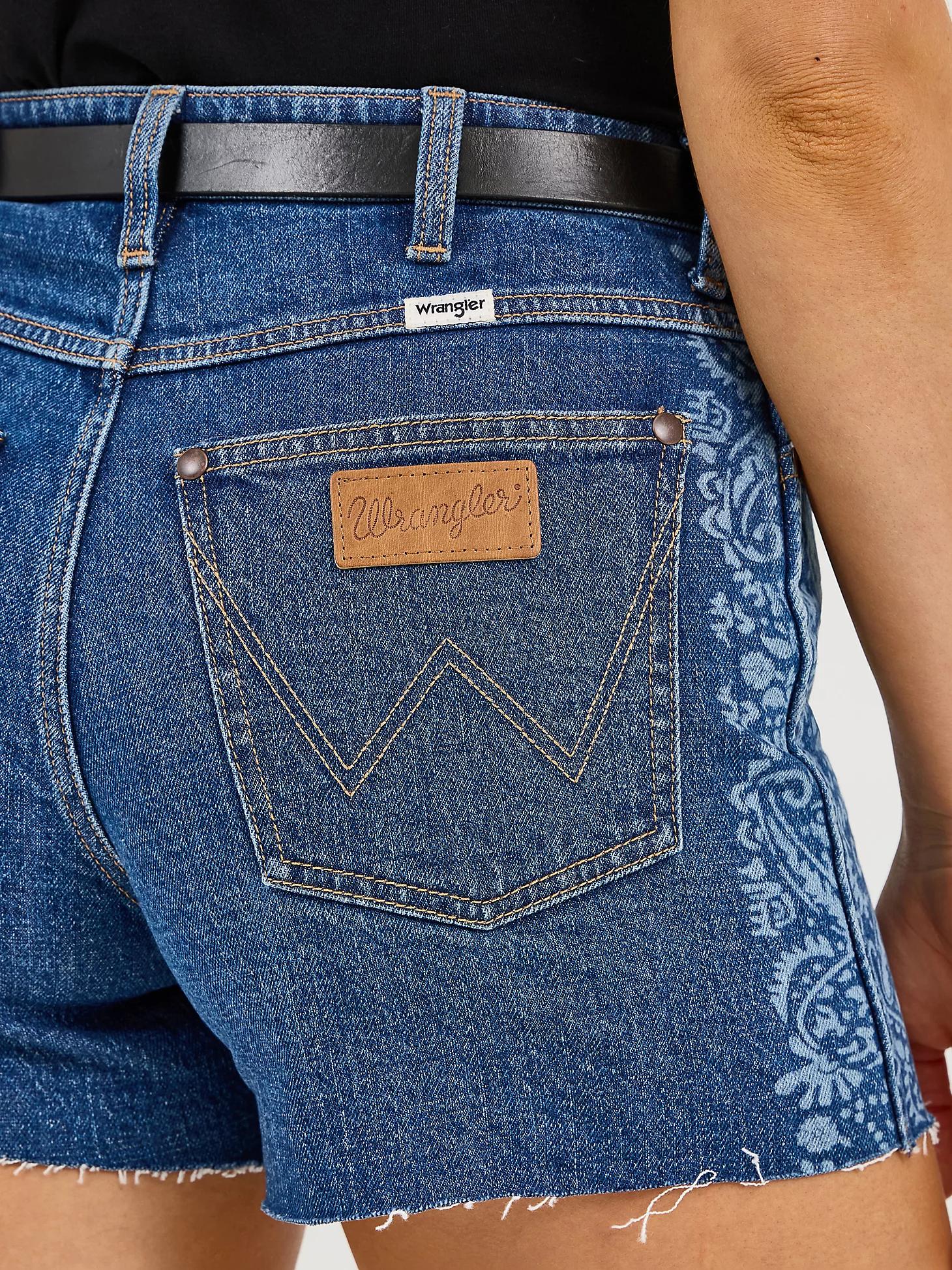 Women's Wrangler® Embellished Cowboy Shorts | Women's SHORTS & SKIRTS | Wrangler® Product Image