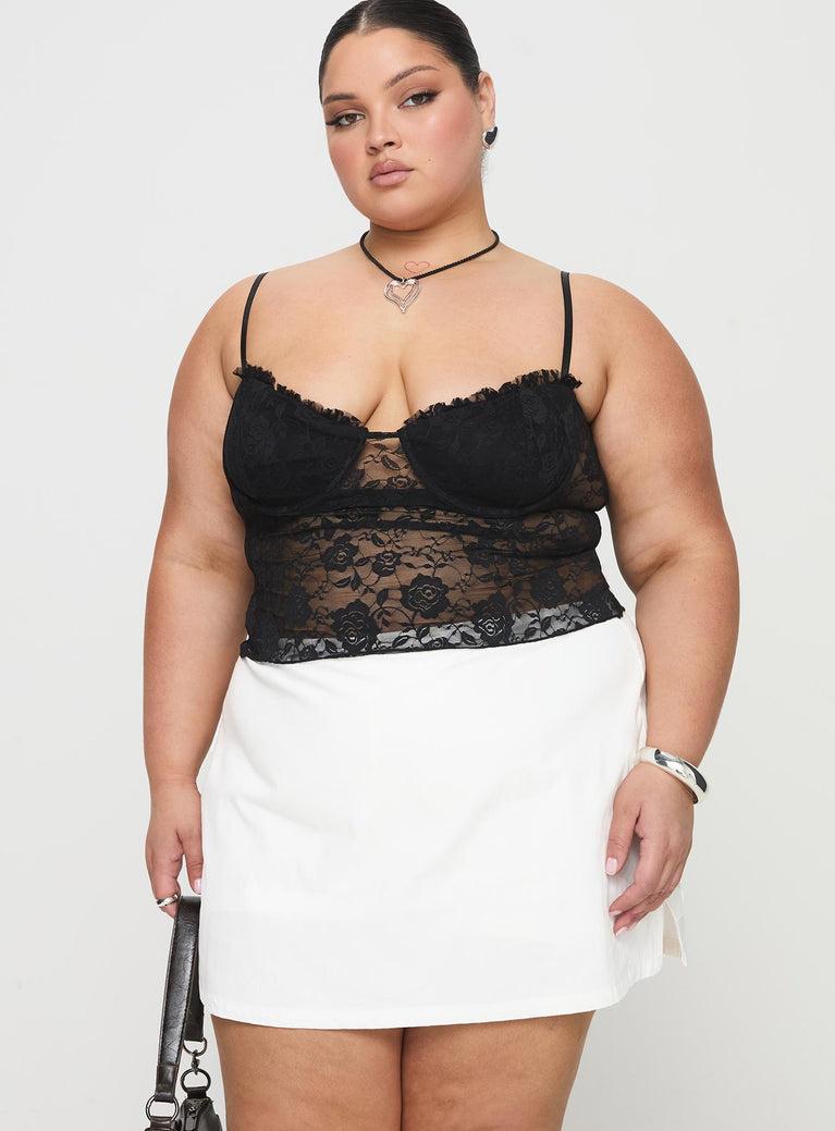 Gigi Skort White Curve Product Image