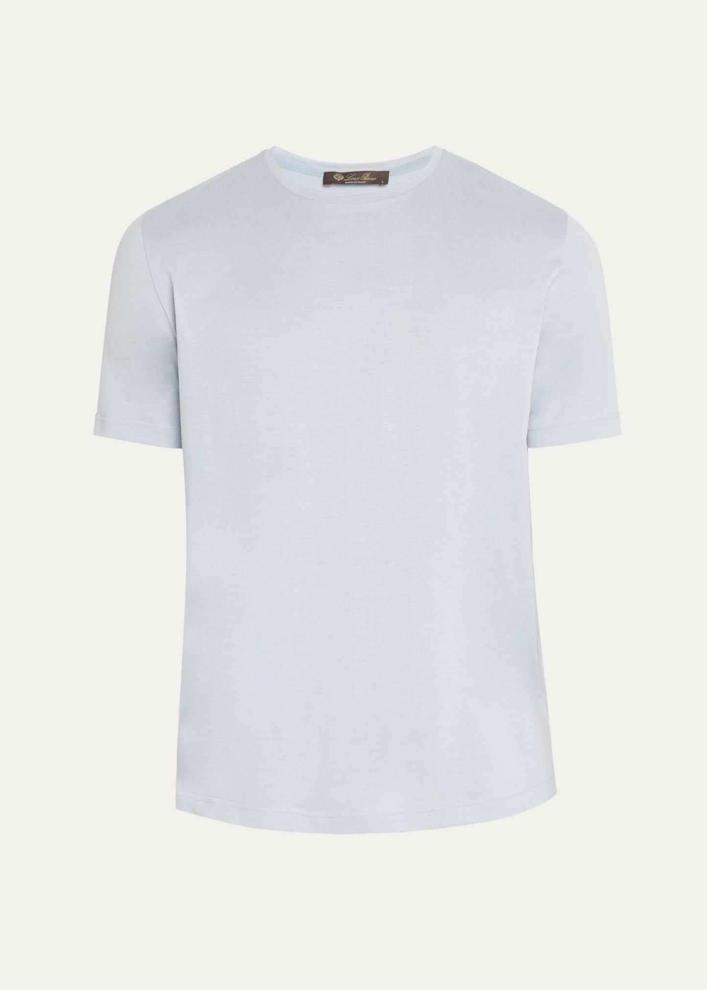 Mens Silk Cotton Jersey T-Shirt Product Image