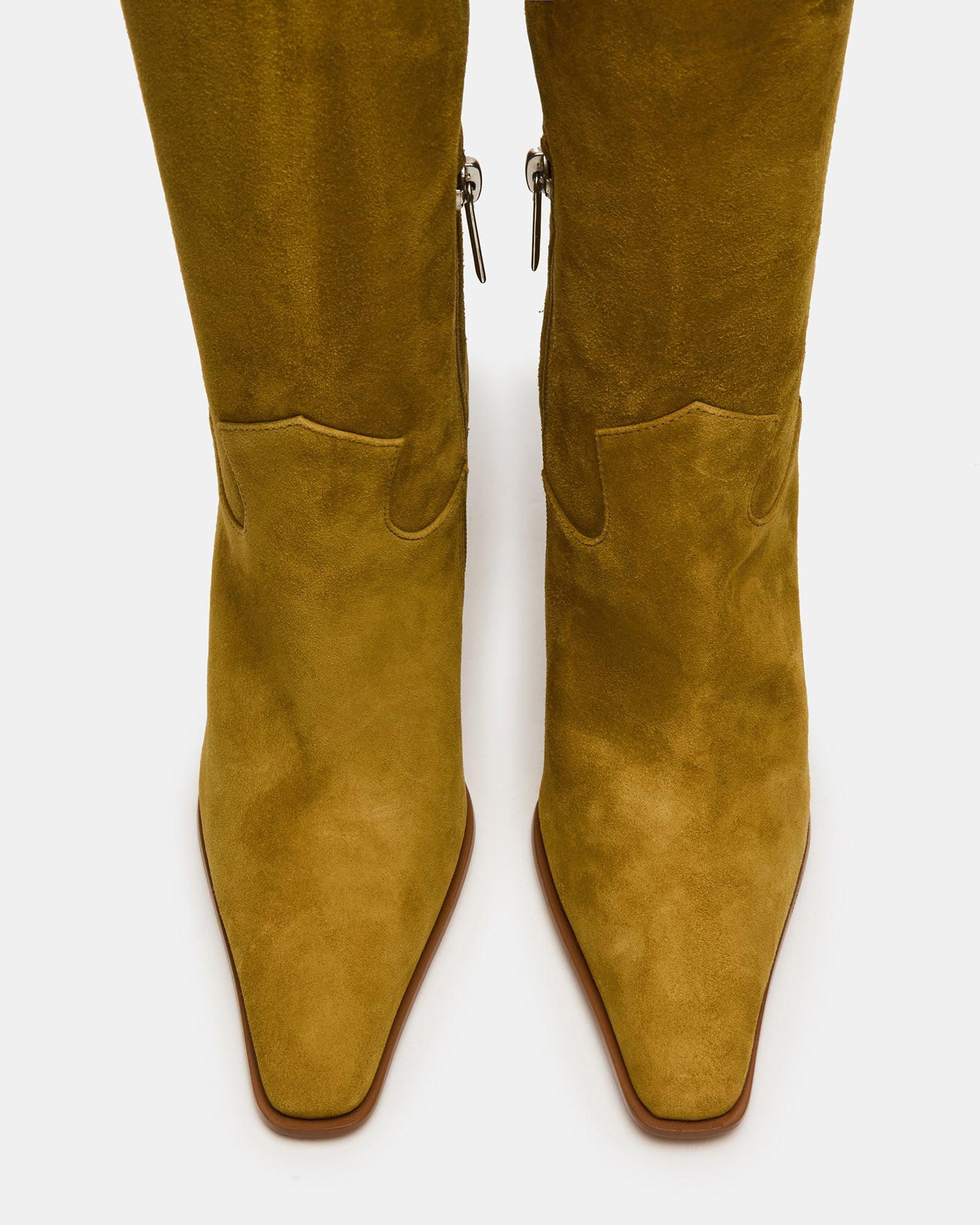 WESCOT OLIVE SUEDE Female Product Image