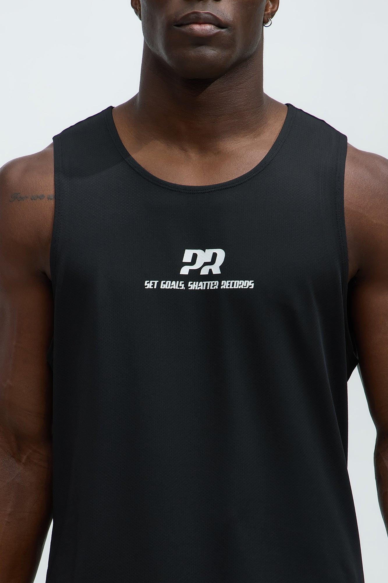 Personal Record Active Tank Top - Black Product Image
