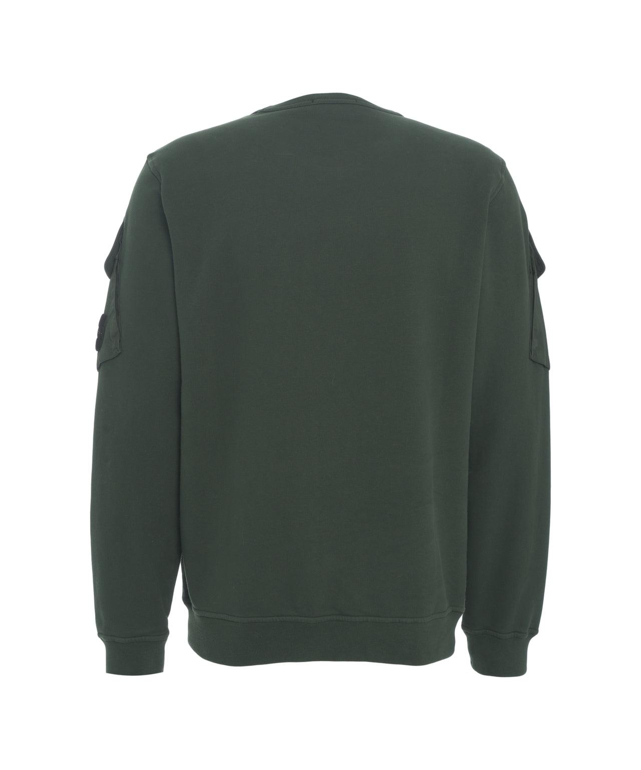 Sweatshirt with sleeve pockets Product Image