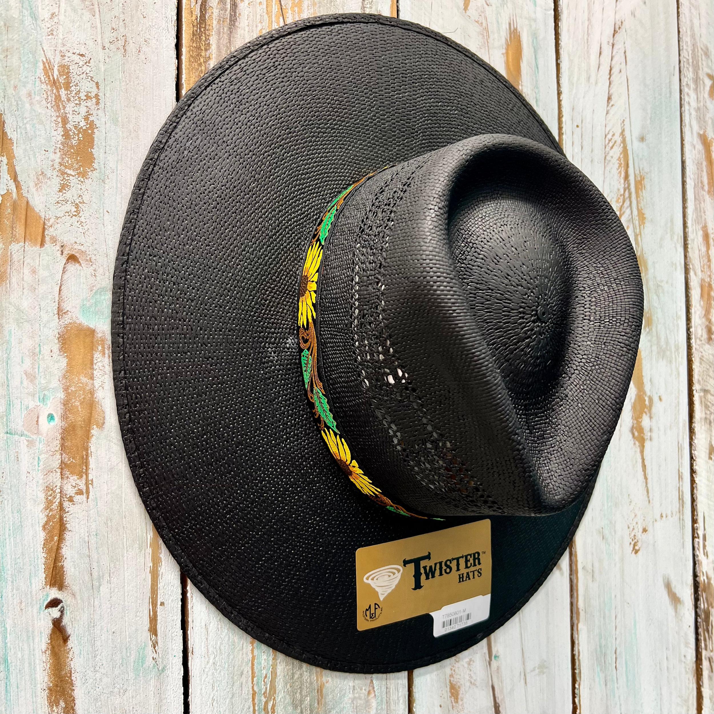 Rolling Around In The Sunflowers Straw Hat Product Image