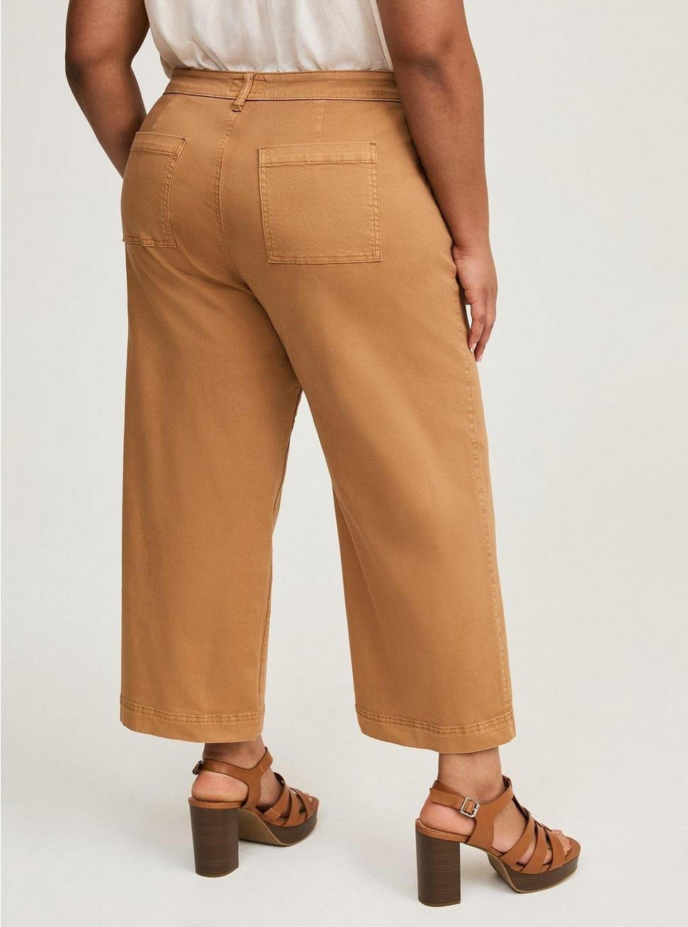 Trouser Cropped Wide-Leg Pant Product Image