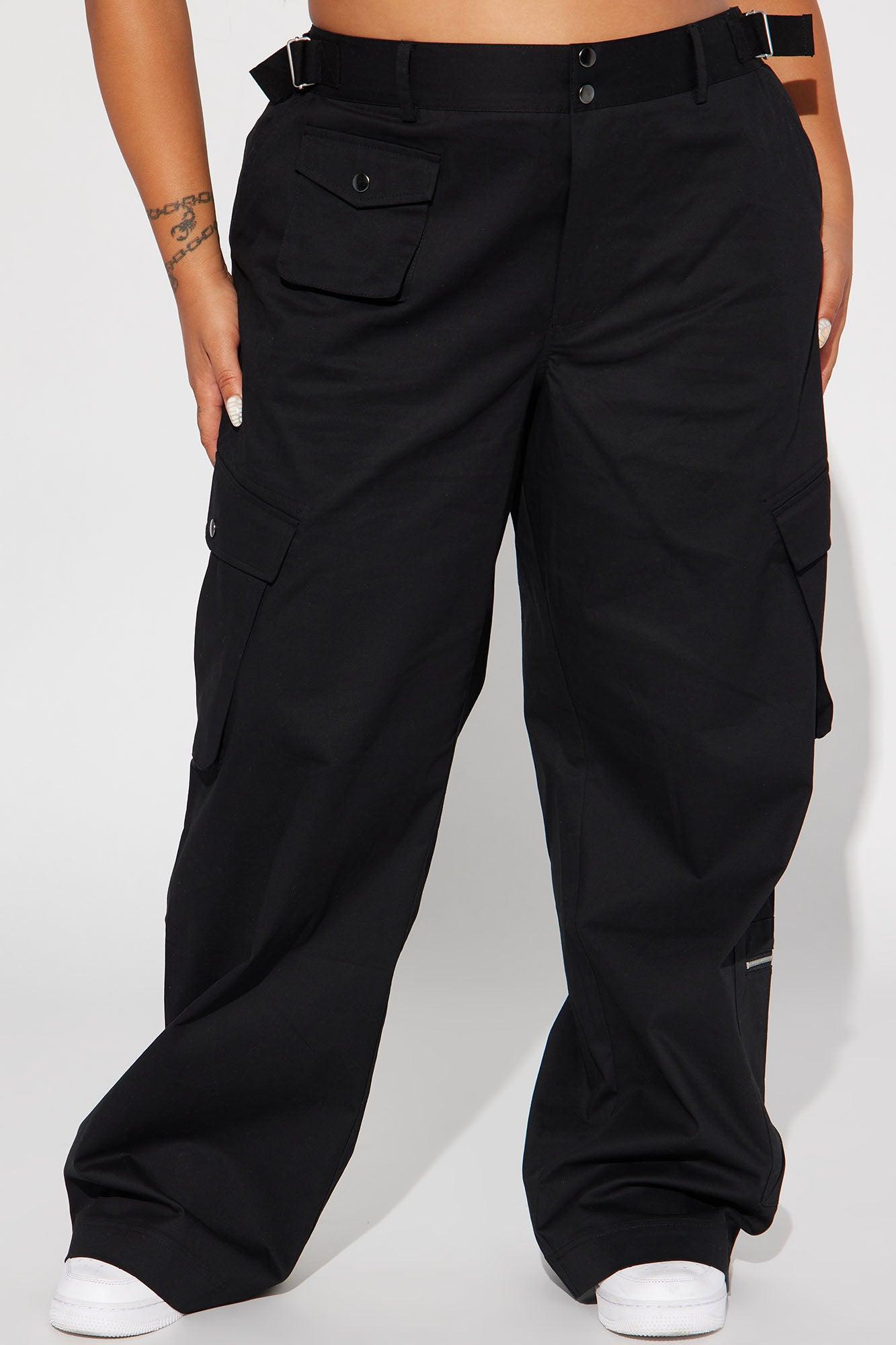 Flying High Cargo Pant - Black Product Image