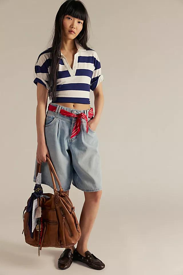 We The Free Interstate Slouchy Denim Shorts Product Image