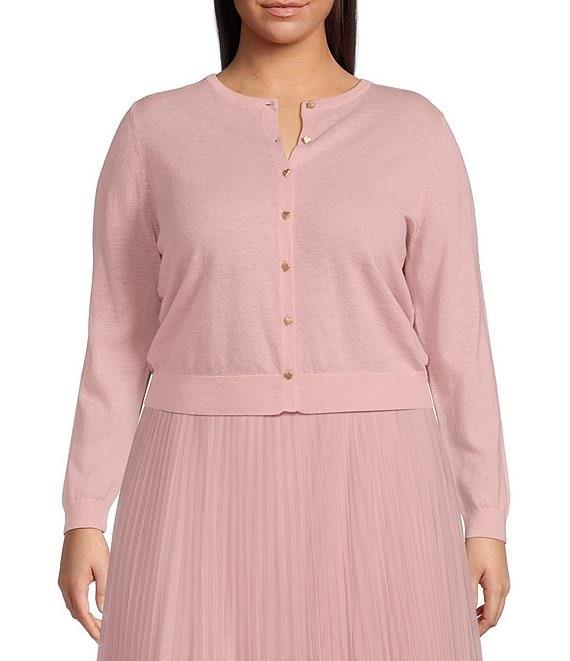 Lucy Paris Plus Betsy Long Sleeve Wool Cardigan Product Image