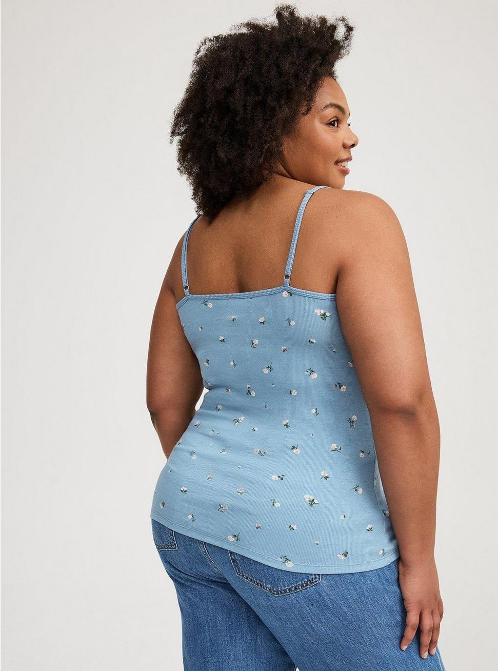 Lace Trim V-Neck Cami Product Image