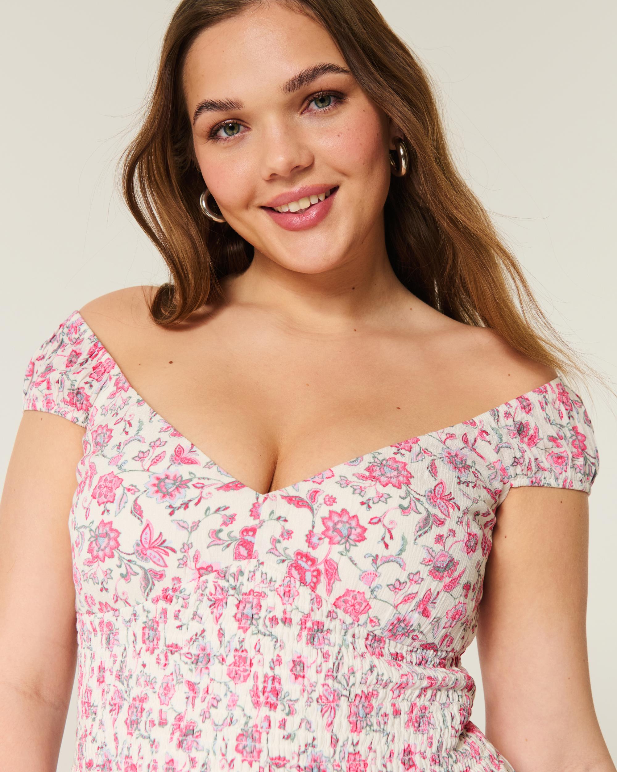 Off-the-Shoulder Asymmetrical Hem Mini Dress Product Image