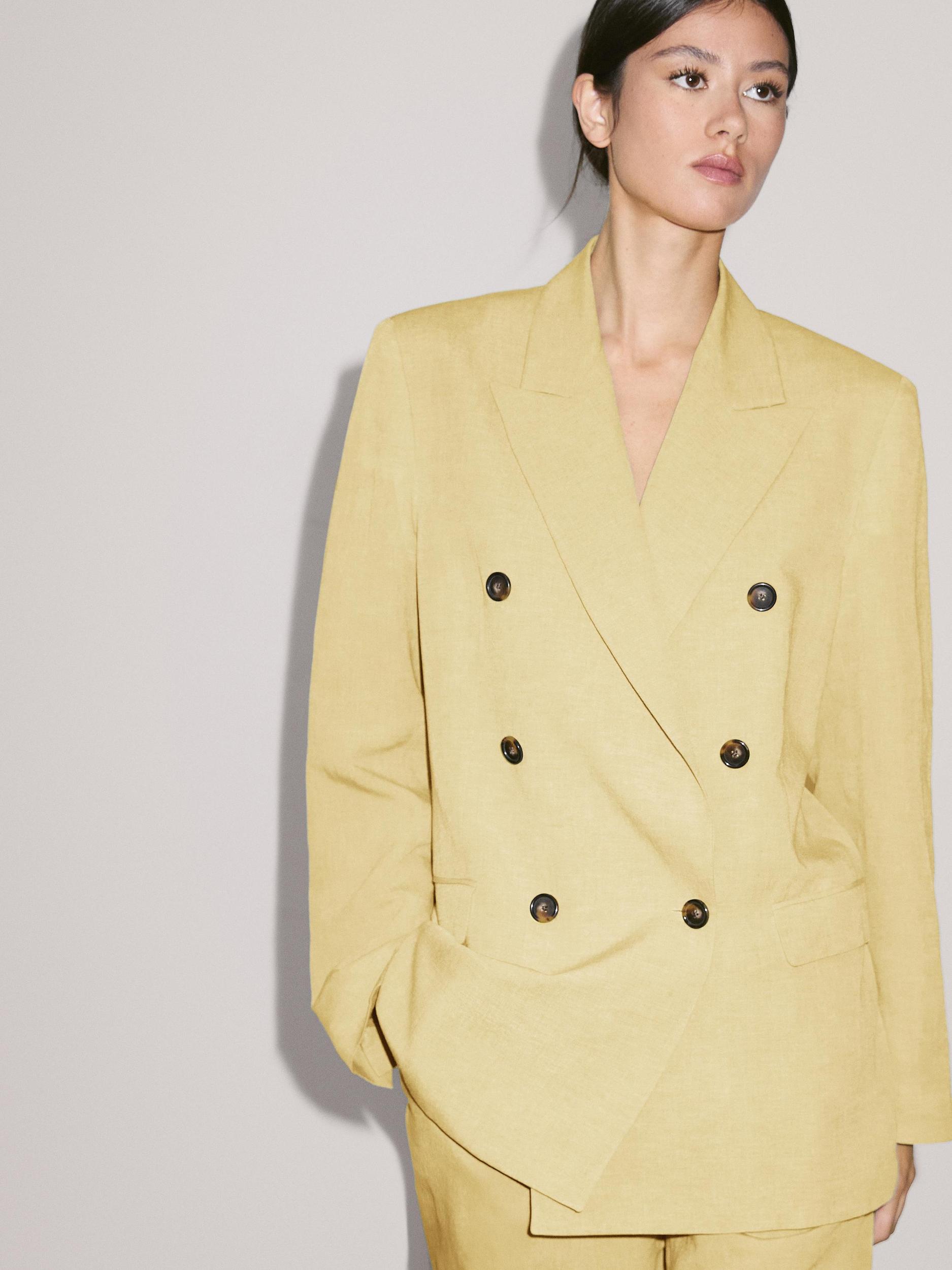 Double-breasted blazer Product Image