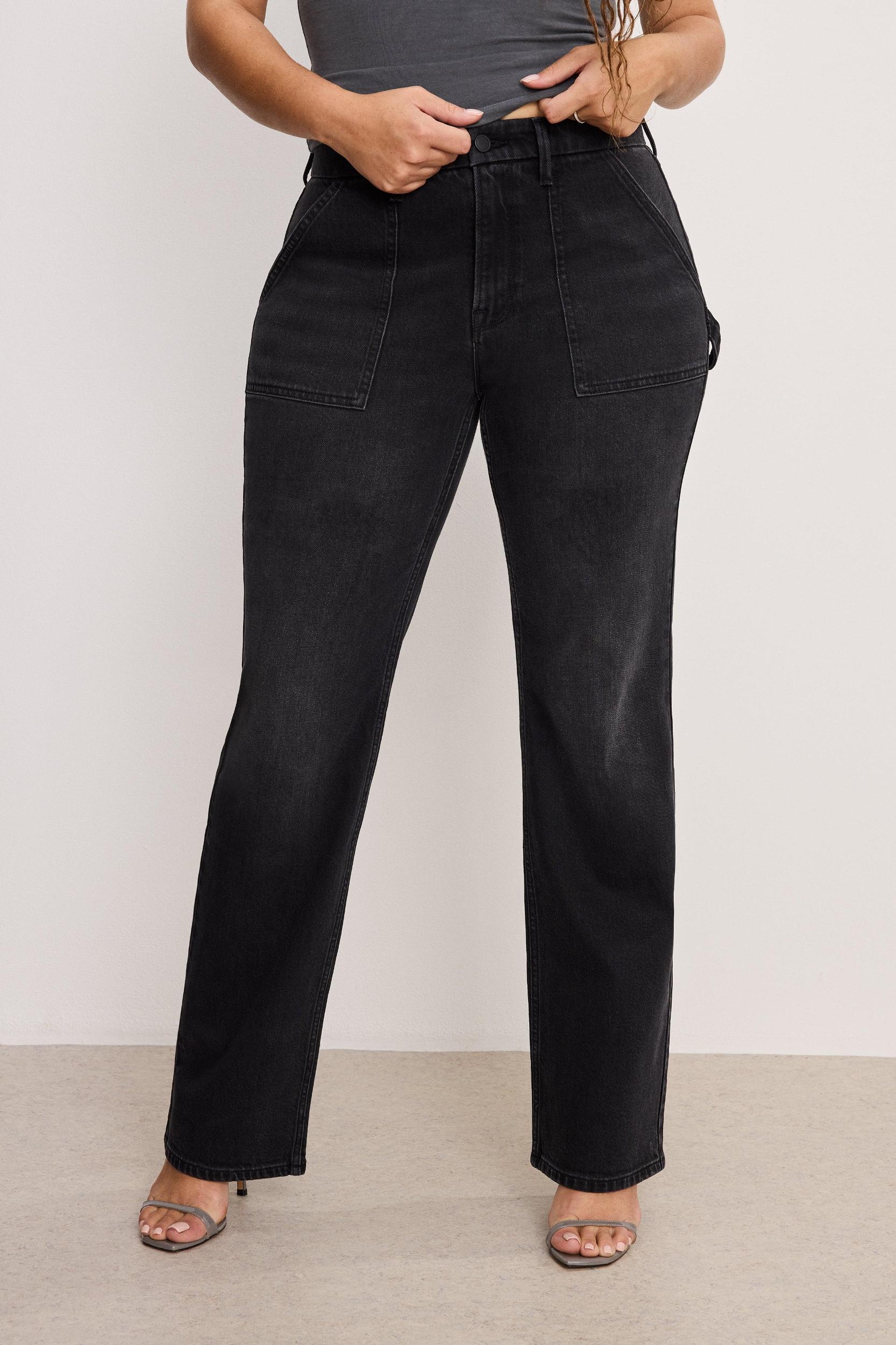 GOOD ICON STRAIGHT CARPENTER JEANS | BLACK354 Product Image